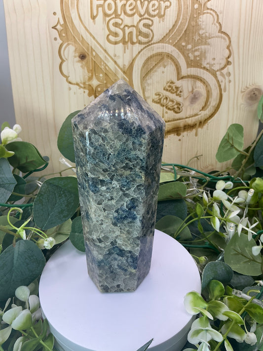 Blue Spinel Tower 708g