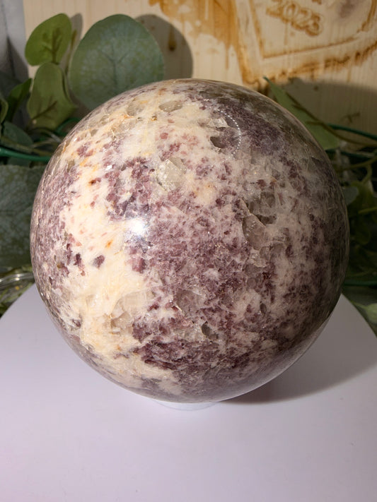 Lepidolite Sphere 841g