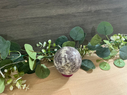 Lepidolite Sphere 841g