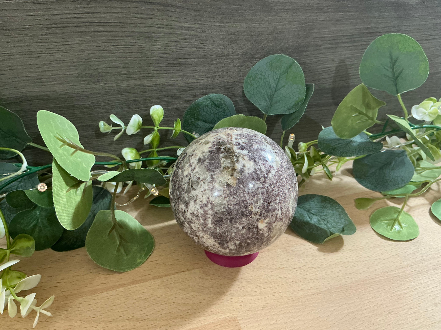 Lepidolite Sphere 841g