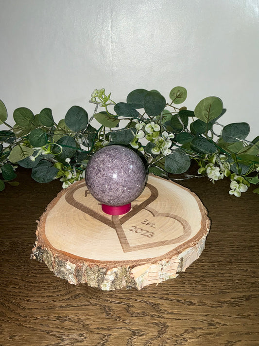 Lepidolite Sphere 751g