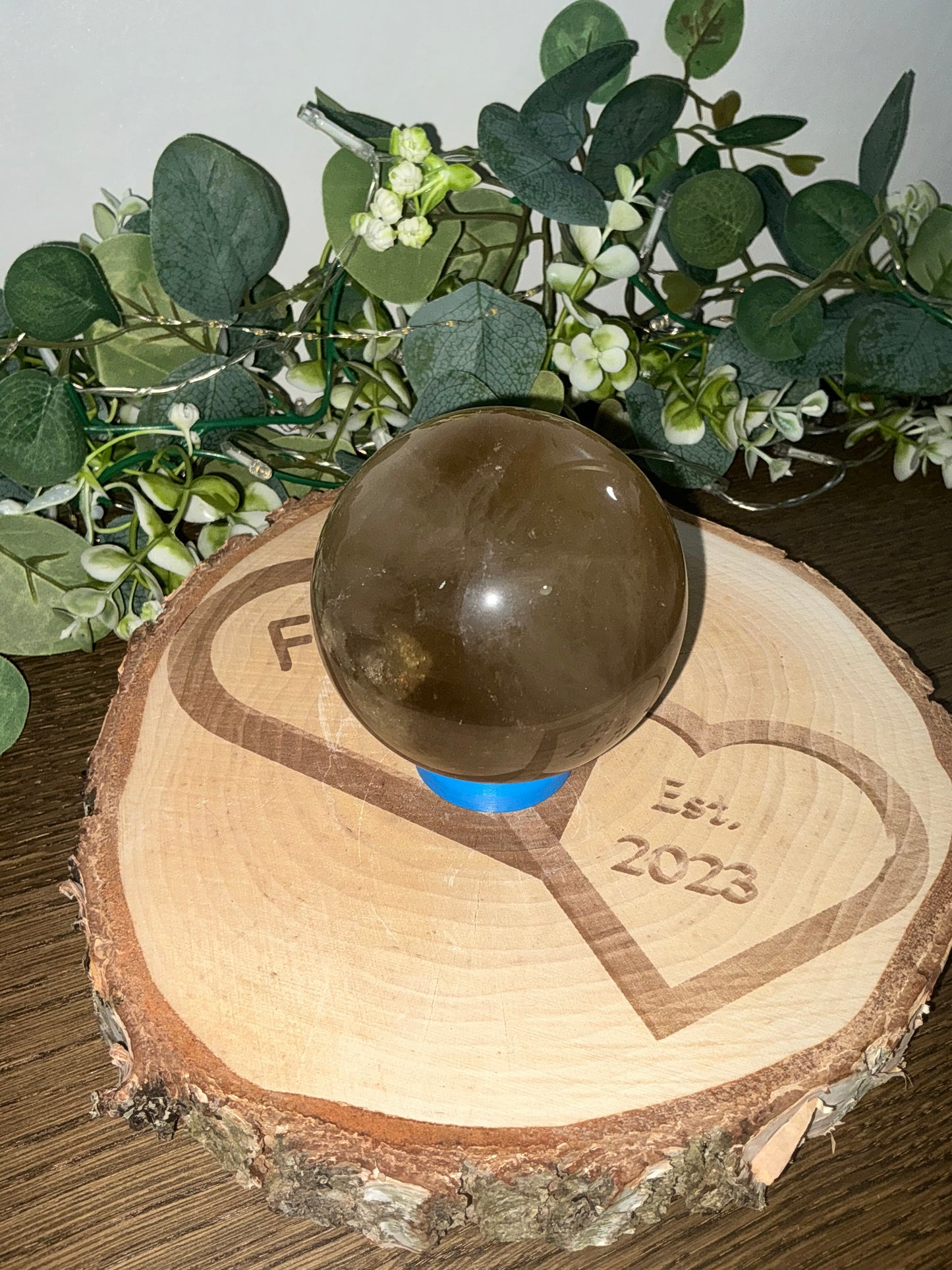 Smokey Citrine Sphere 742g