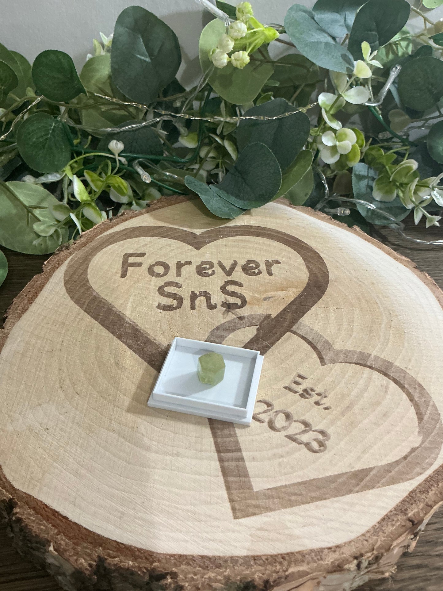 Green Apatite in case 5g