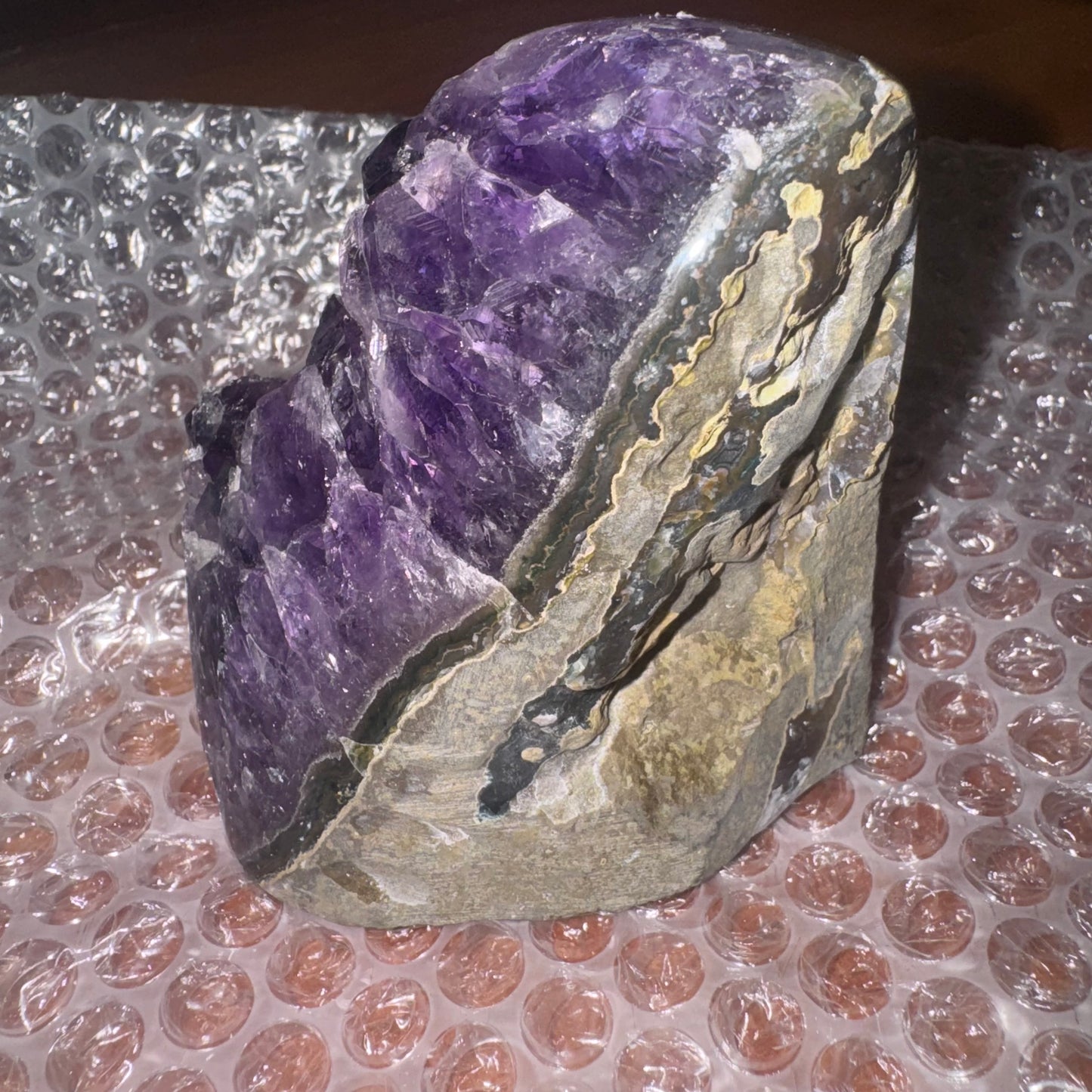 Amethyst Cutbase (Uruguayan) 646g