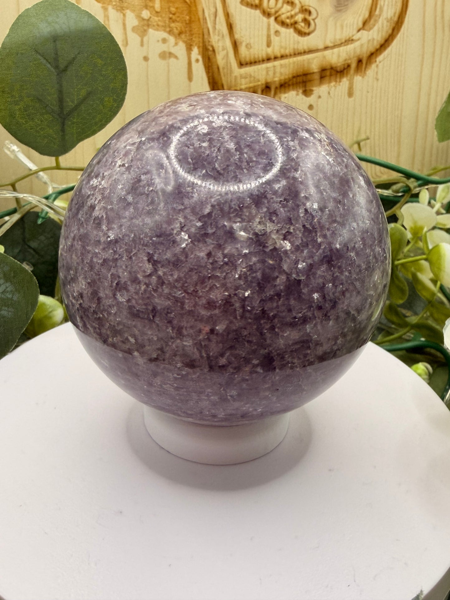 Lepidolite Sphere 751g