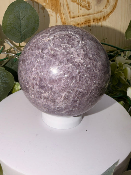 Lepidolite Sphere 751g