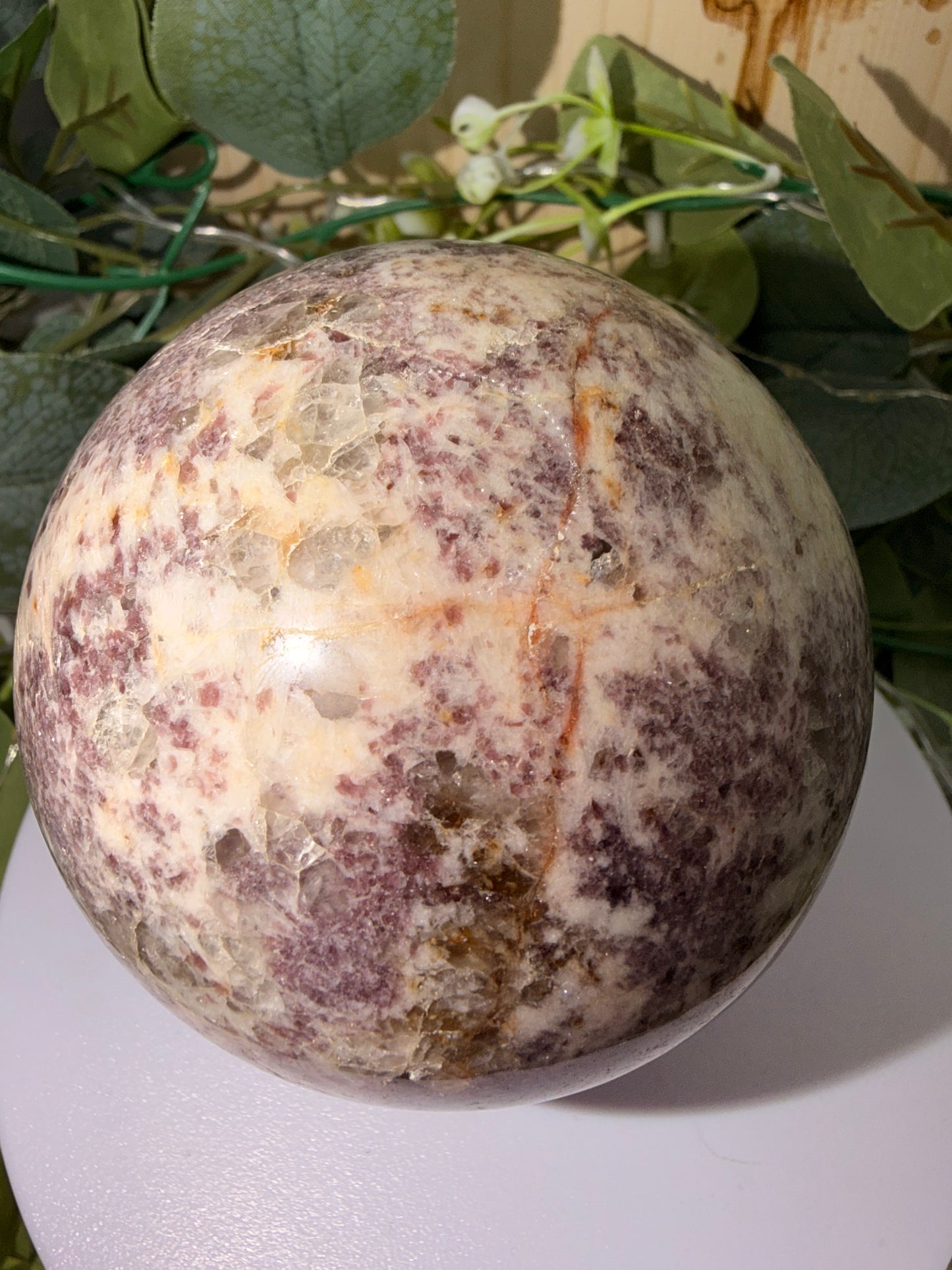 Lepidolite Sphere 841g