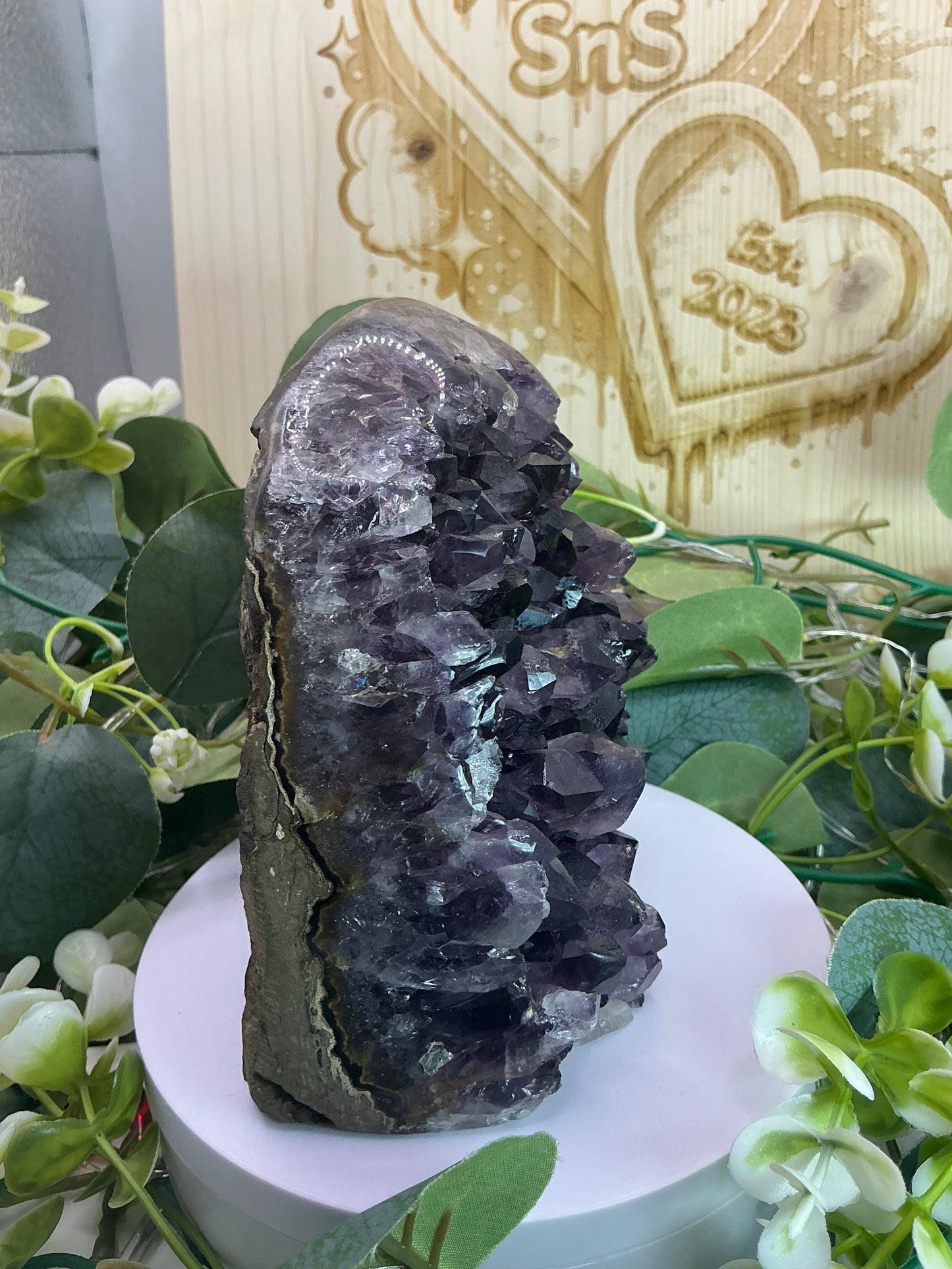 Amethyst Cutbase 1249g (Uruguayan)