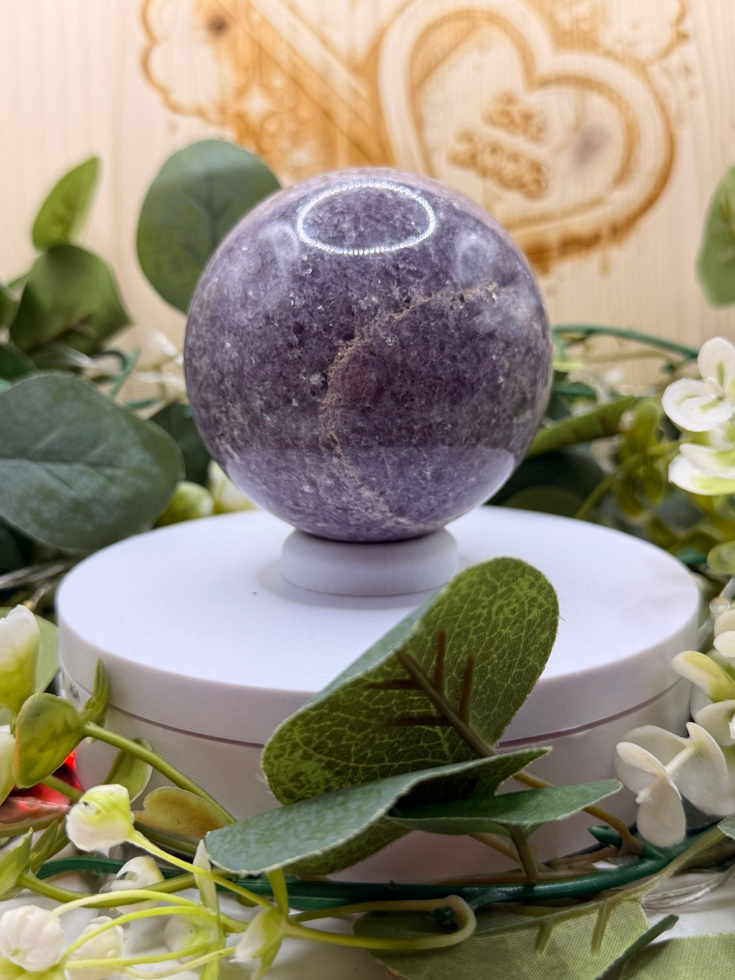 Lepidolite Sphere 751g