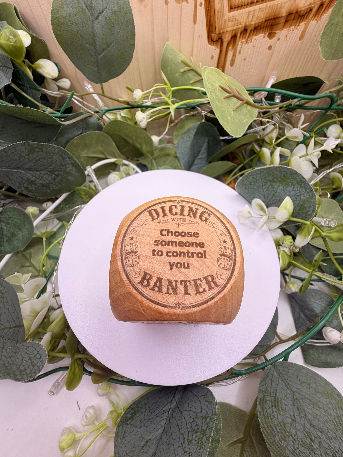 Dicing with Banter 6 side dice
