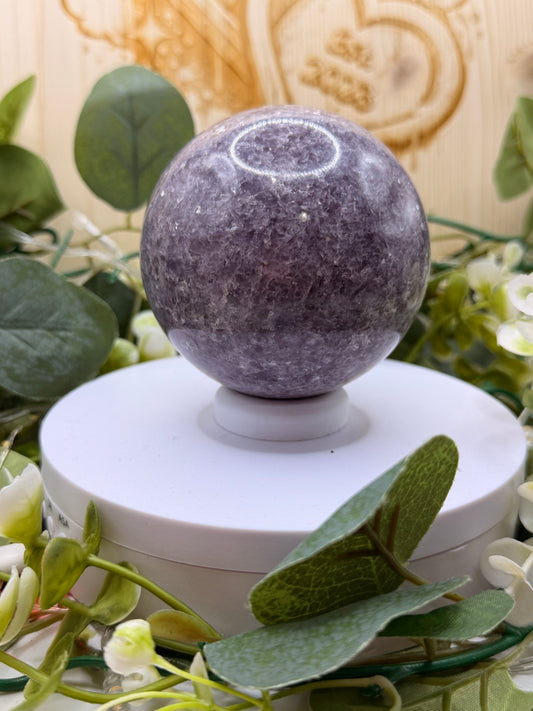 Lepidolite Sphere 751g