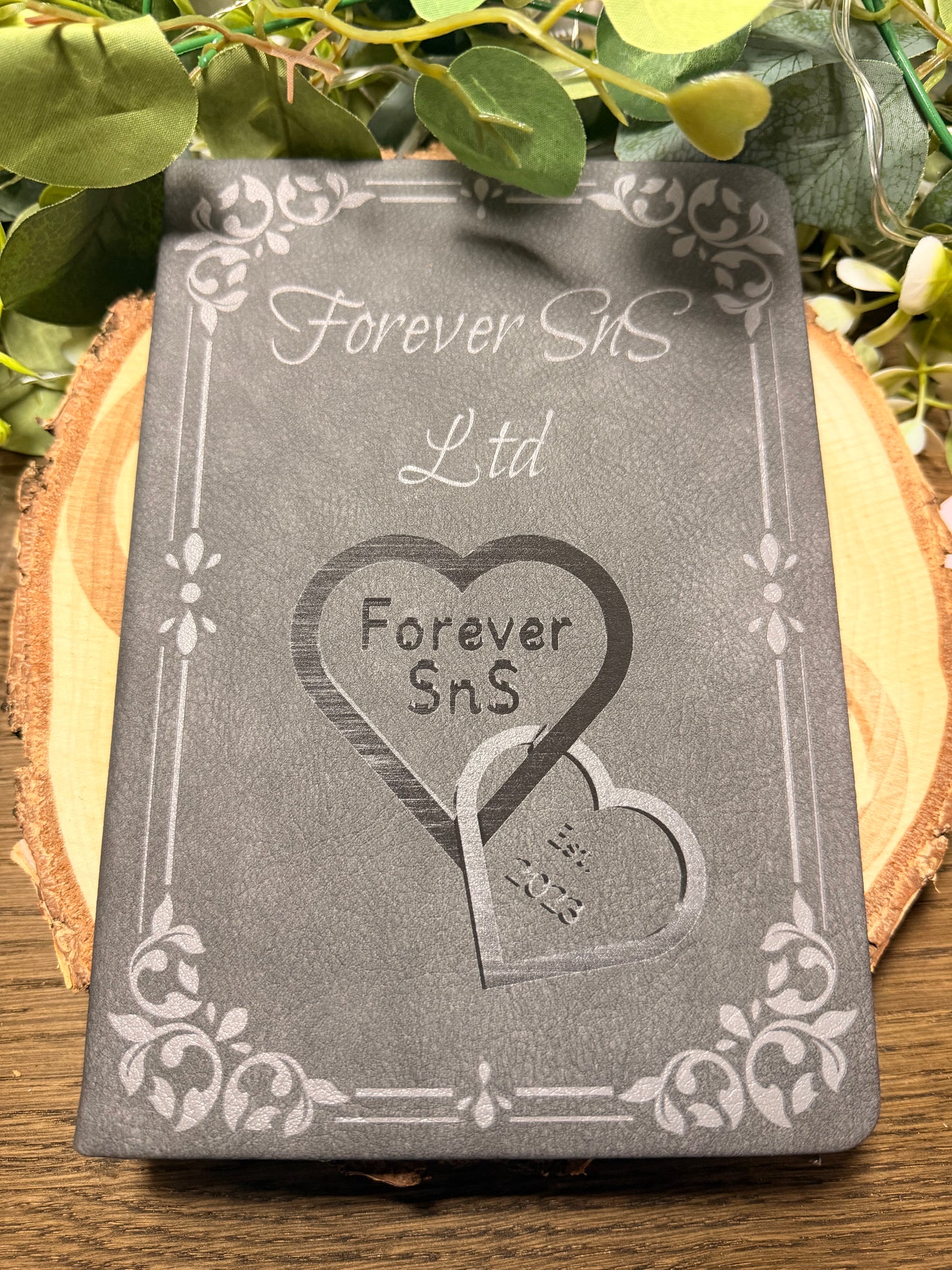 Custom Laser Engraved Notebooks