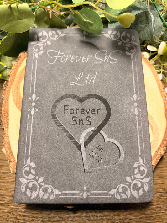 Custom Laser Engraved Notebooks