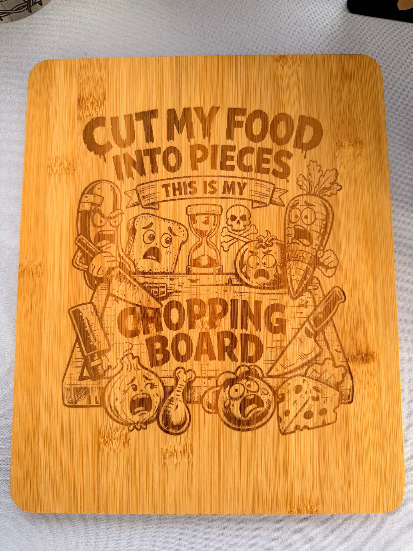 Cut my food into Pieces - Chopping board