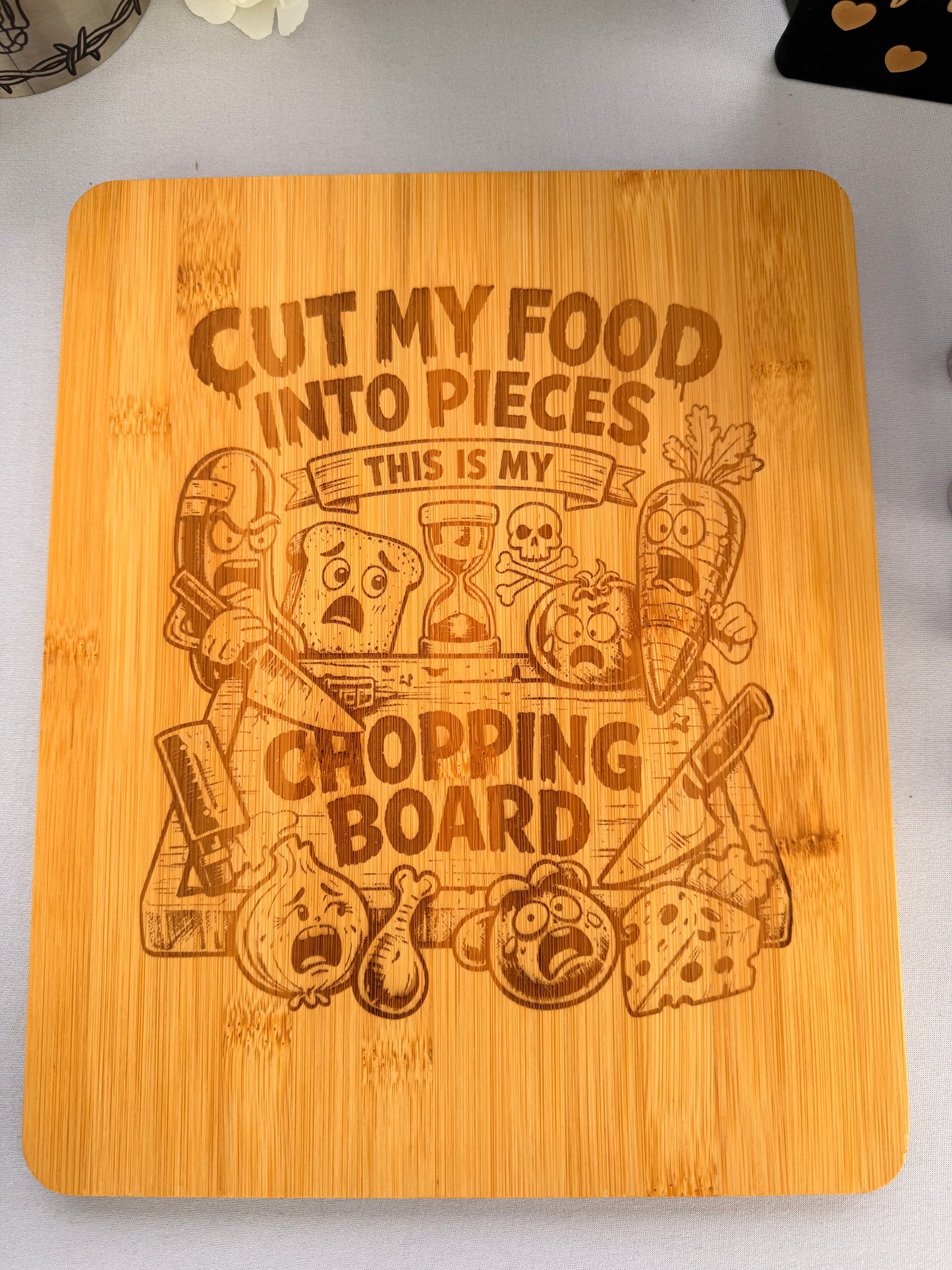 Cut my food into Pieces - Chopping board