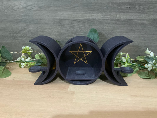 Triple Moon 3 Sphere Display