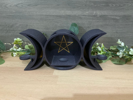 Triple Moon 3 Sphere Display