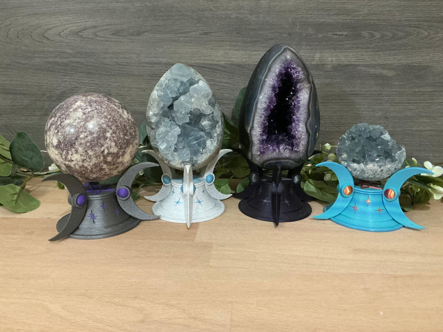 Triple Moon Sphere DIsplay