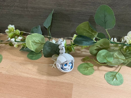 Space Skull Keyring
