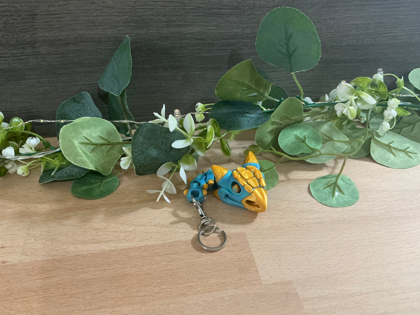 Ankylosaurus Keyring