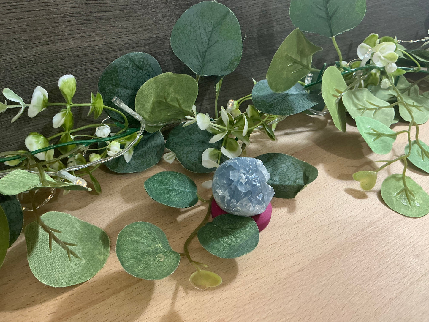 Blue Celestite Small Sphere 106g