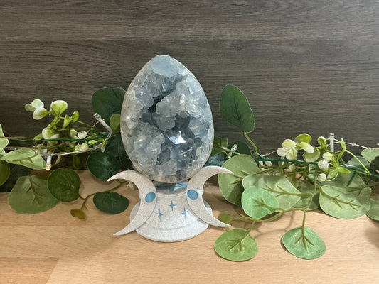 Blue Celestite Egg 1348g