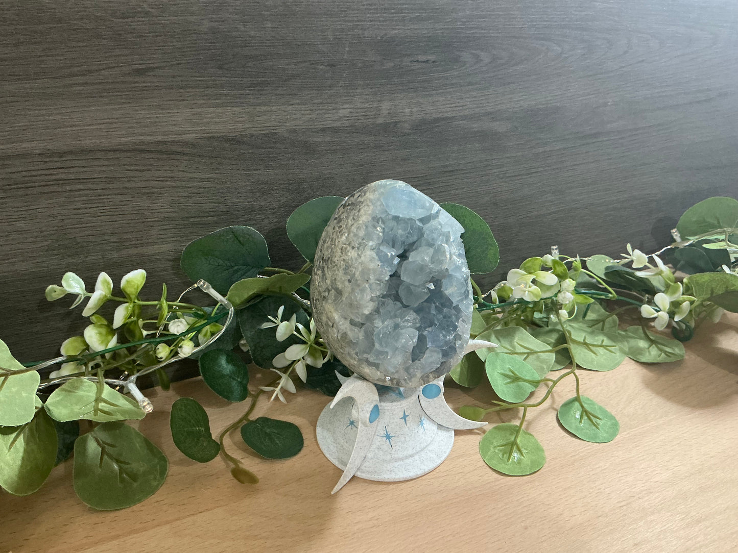 Blue Celestite Egg 1348g