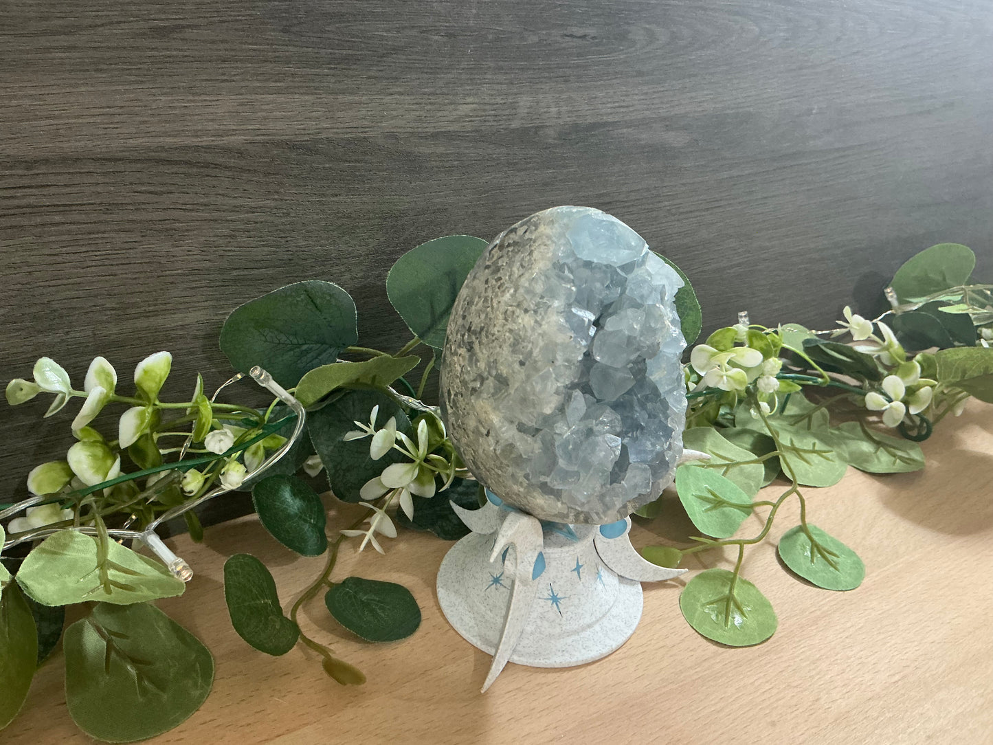 Blue Celestite Egg 1348g