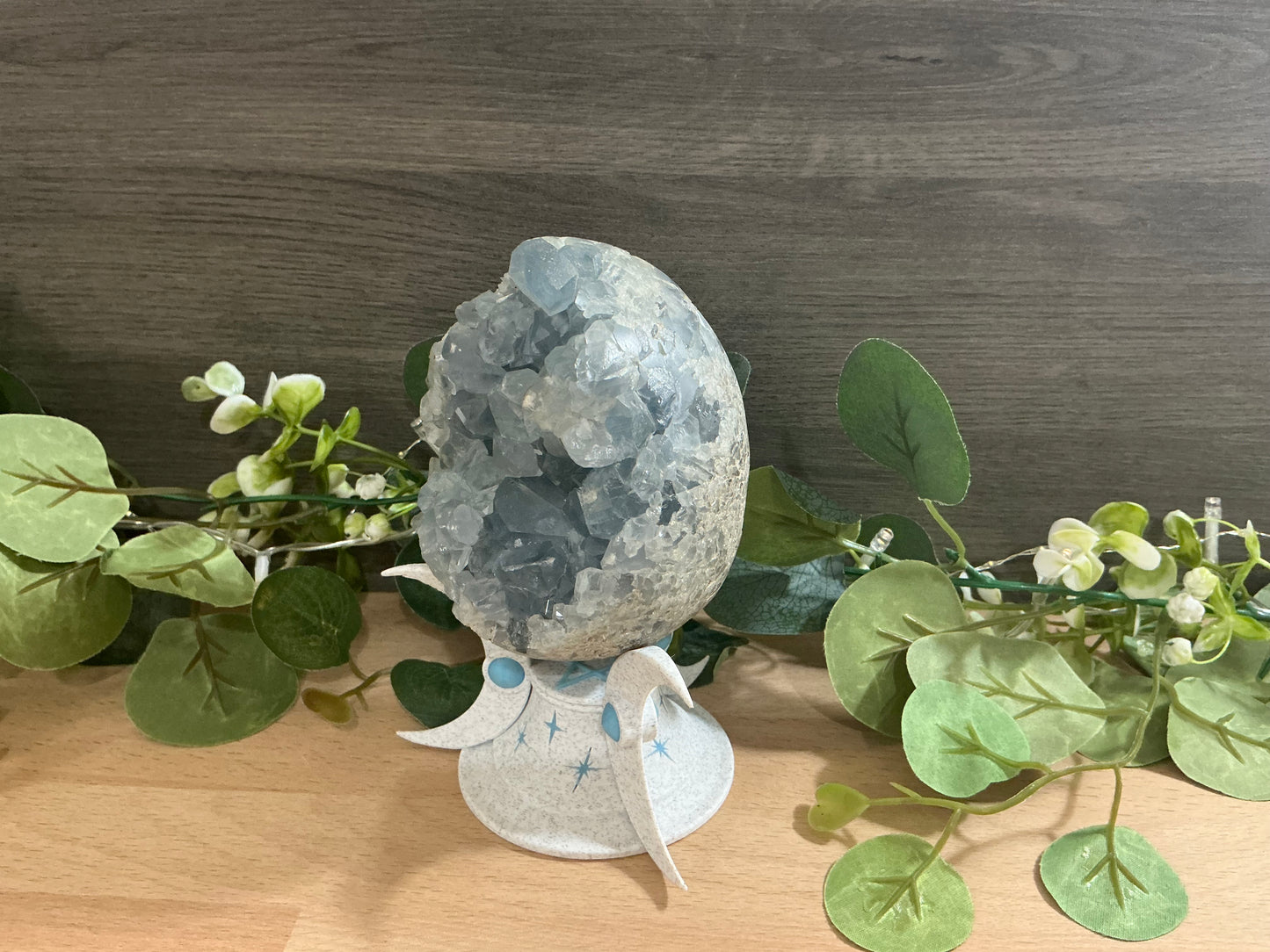 Blue Celestite Egg 1348g