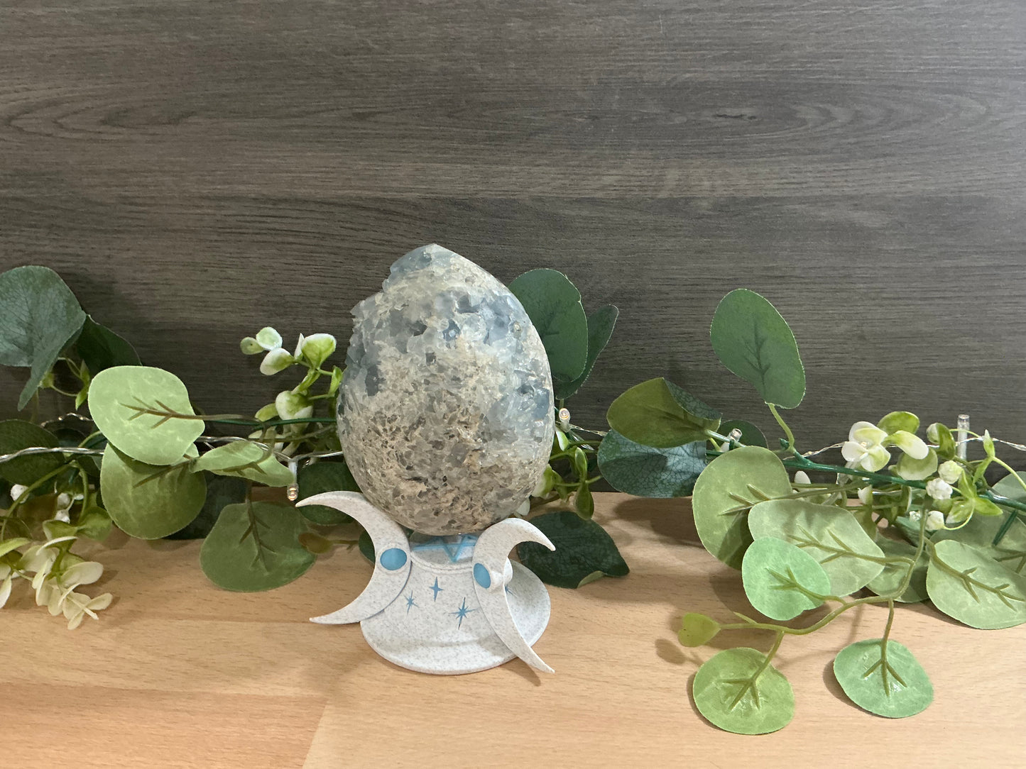 Blue Celestite Egg 1348g