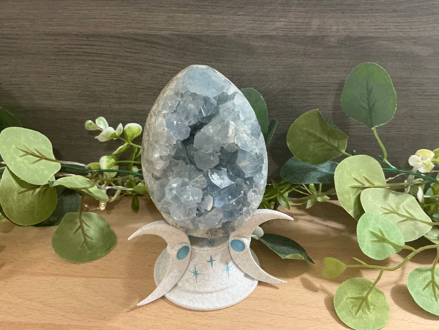 Blue Celestite Egg 1348g