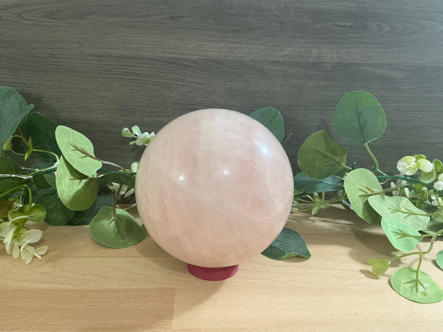 Extra Large Rose Quartz Sphere 2072g