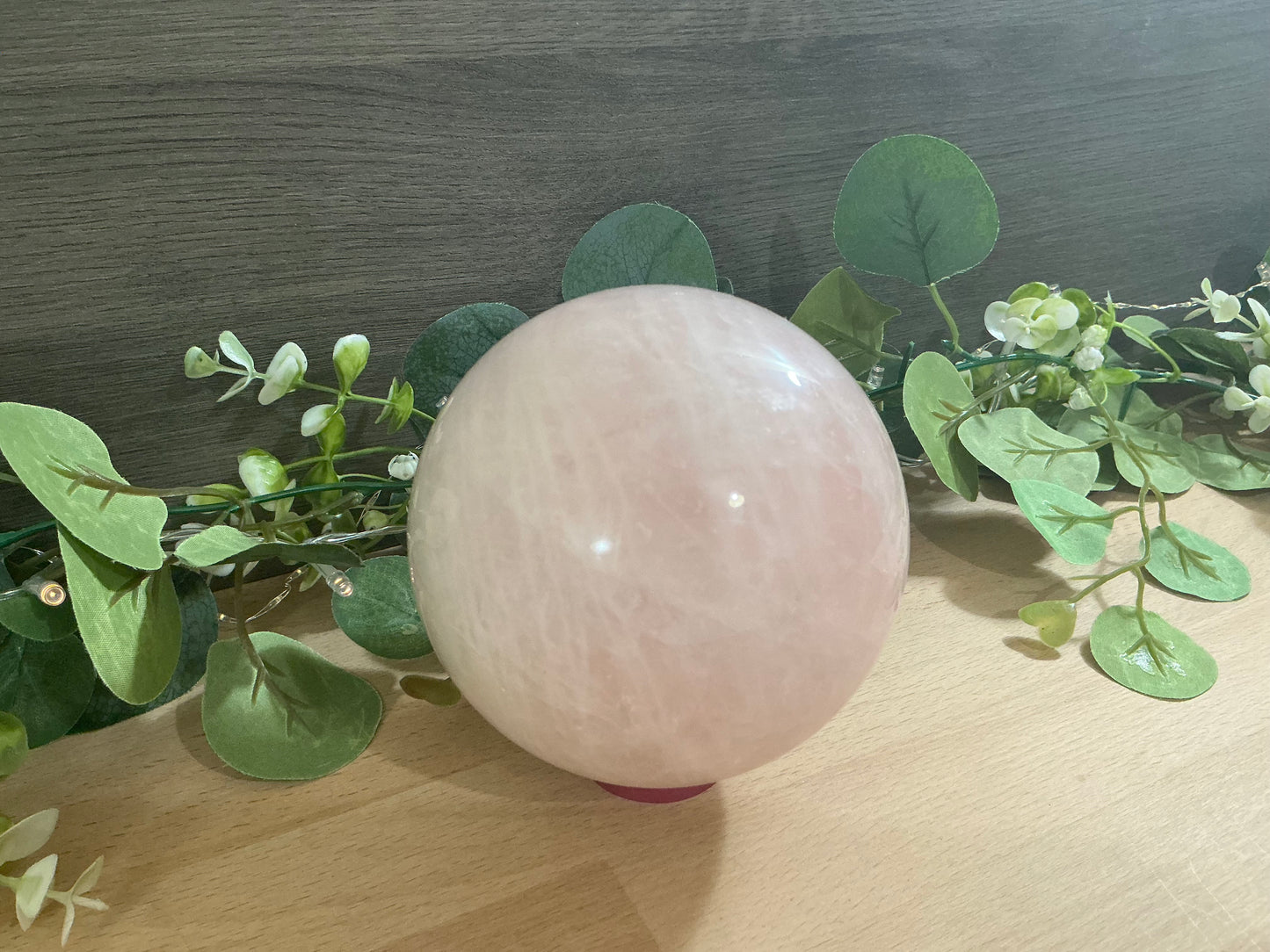 Extra Large Rose Quartz Sphere 2072g