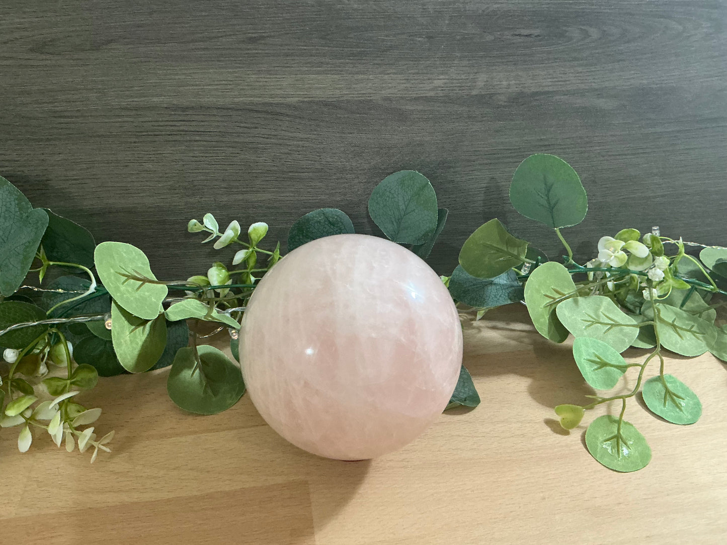 Extra Large Rose Quartz Sphere 2072g