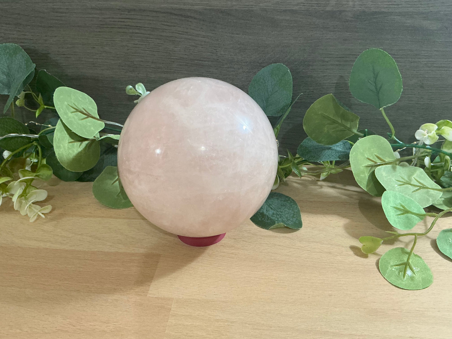 Extra Large Rose Quartz Sphere 2072g
