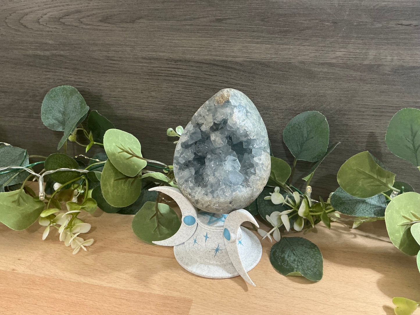 Blue Celestite Egg 955g