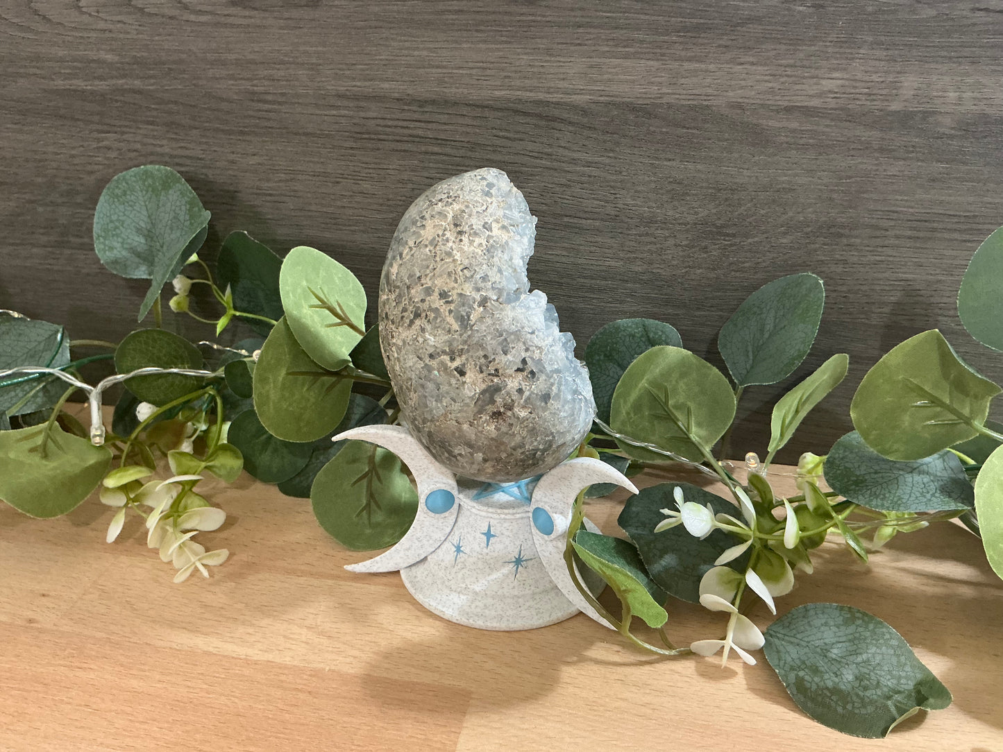 Blue Celestite Egg 955g