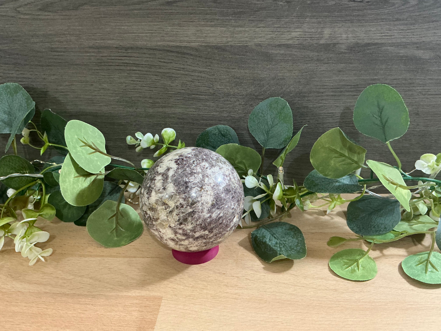 Lepidolite Sphere 841g