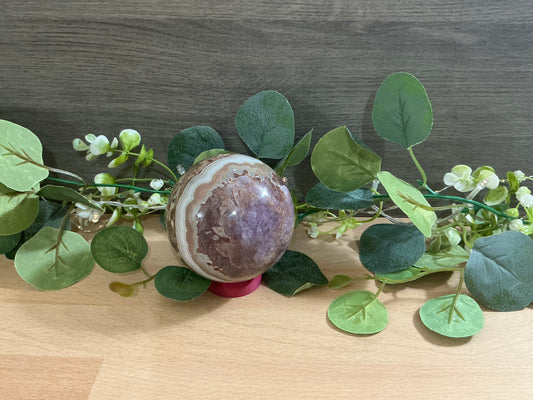 Amethyst x Agate Sphere 725g