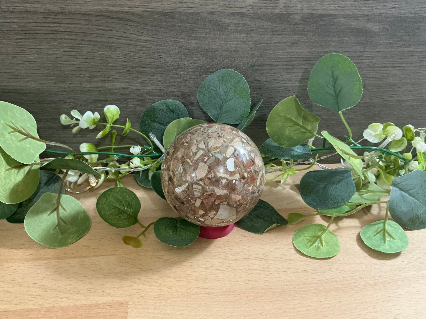 Amethyst x Agate Sphere 725g