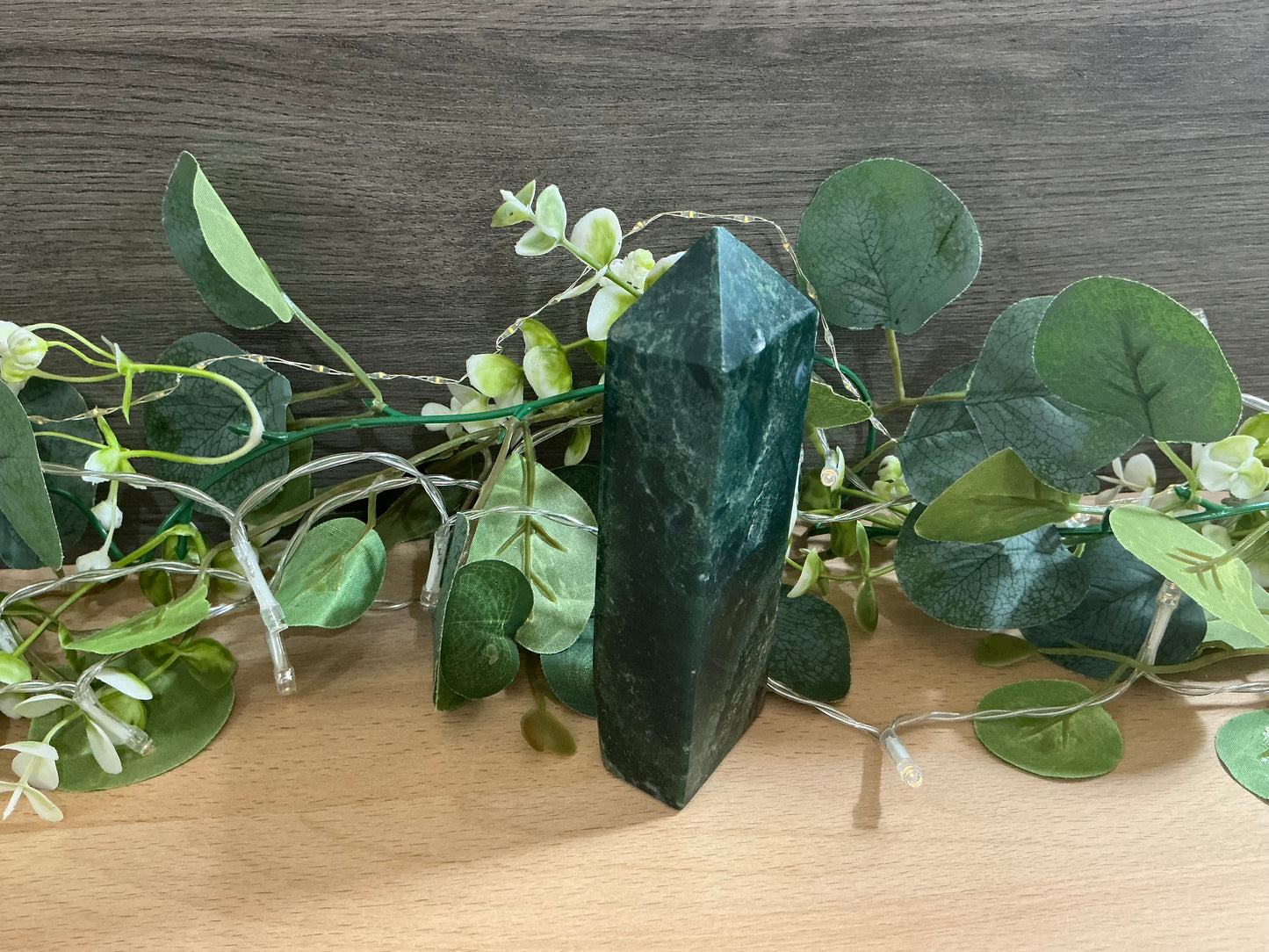 Moss Agate Tower 368g