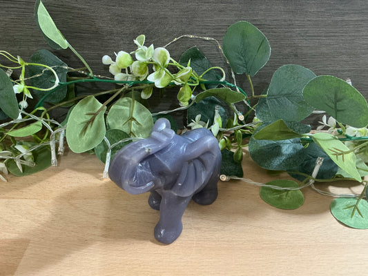 Lepidolite Elephant 442g