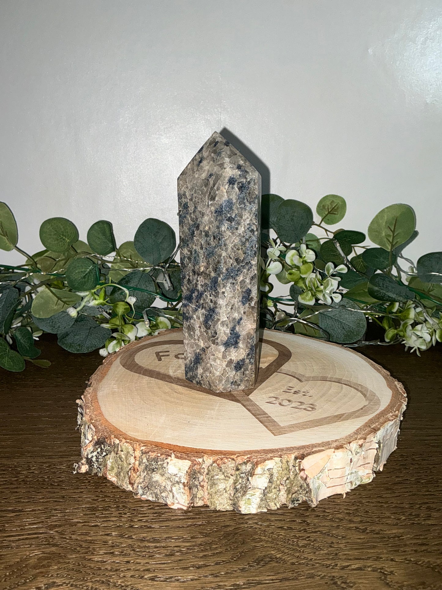 Blue Spinel Tower 708g