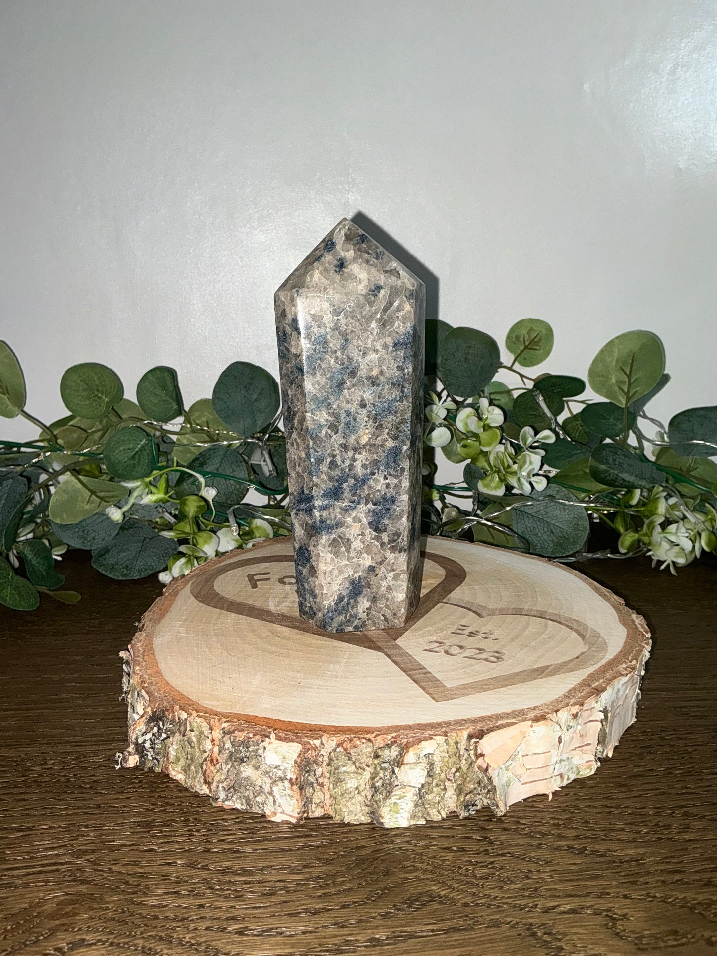 Blue Spinel Tower 708g