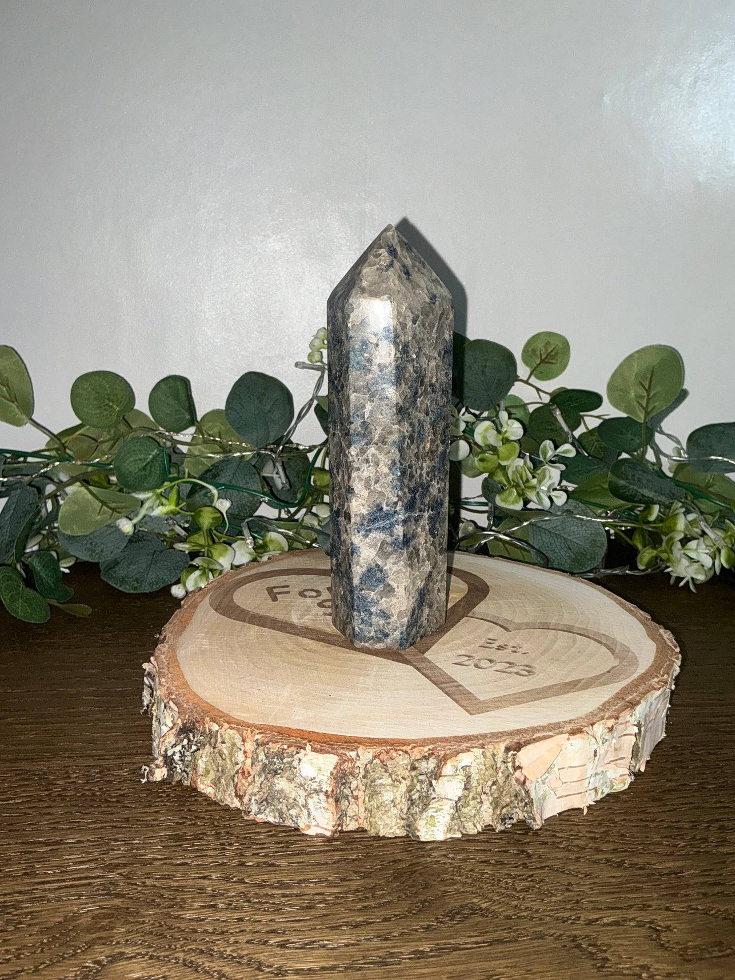 Blue Spinel Tower 708g