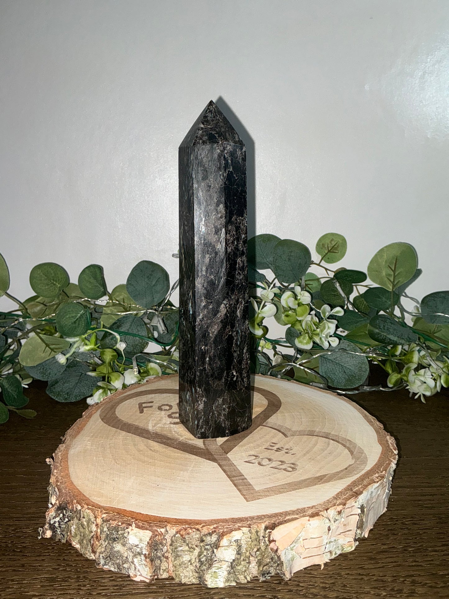 Arfvedsonite Tower 813g