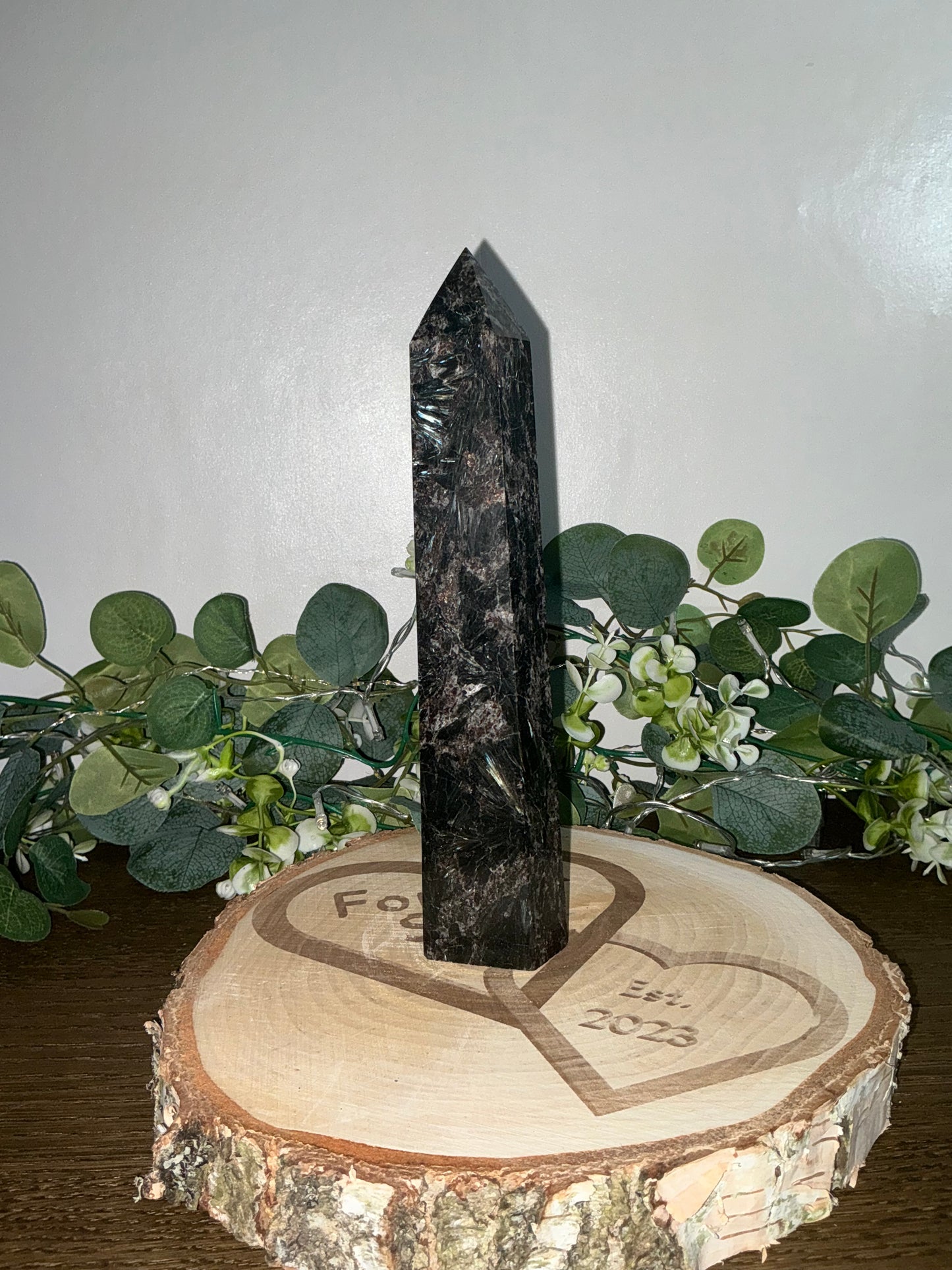 Arfvedsonite Tower 813g