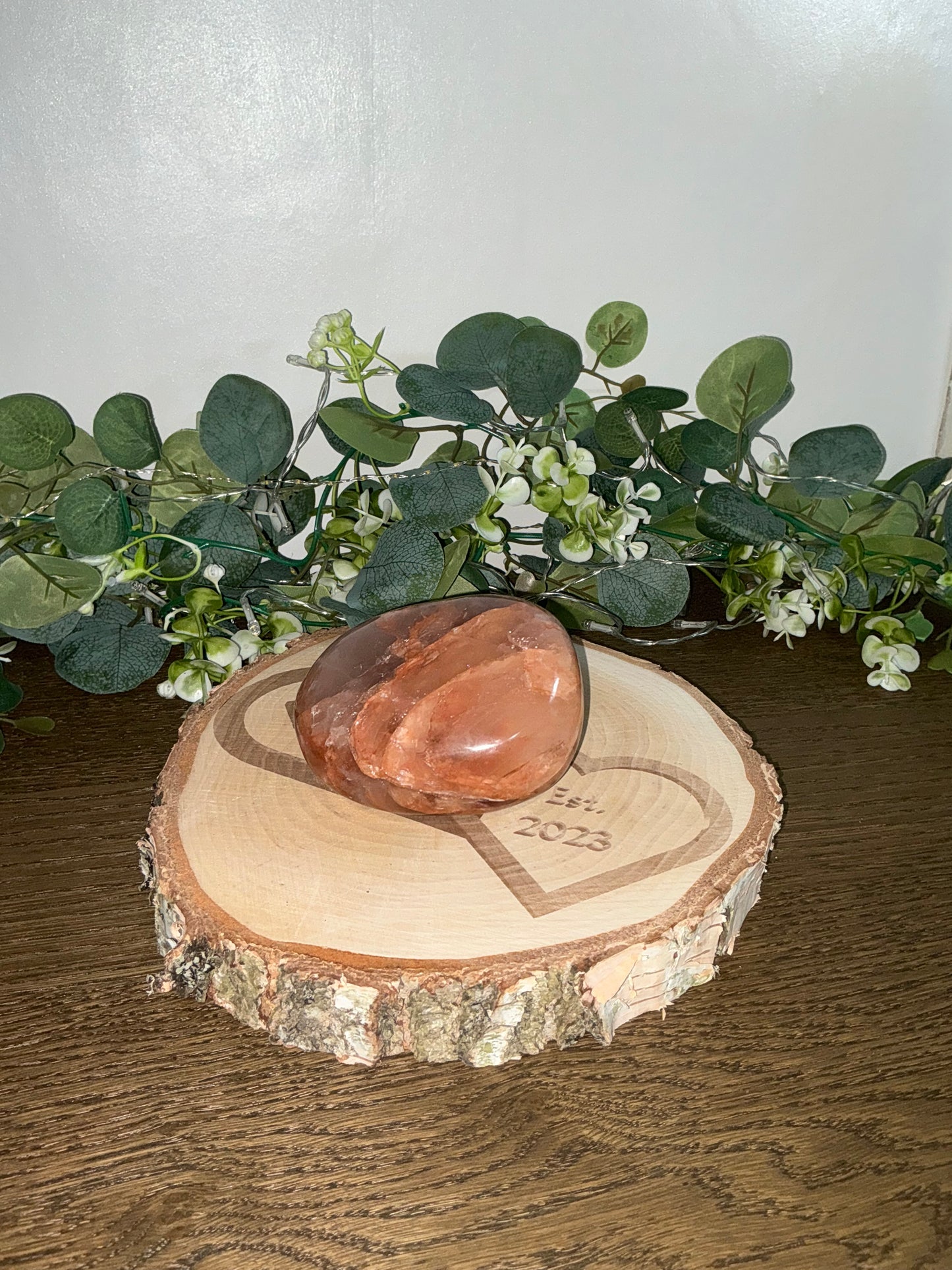 Red Hematoid Quartz (Fire Quartz) Palm  703g