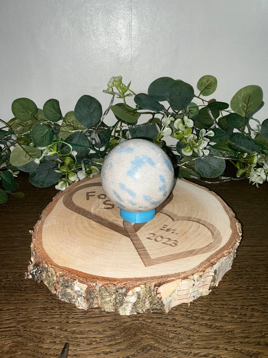 Blue Spinel Sphere 659g