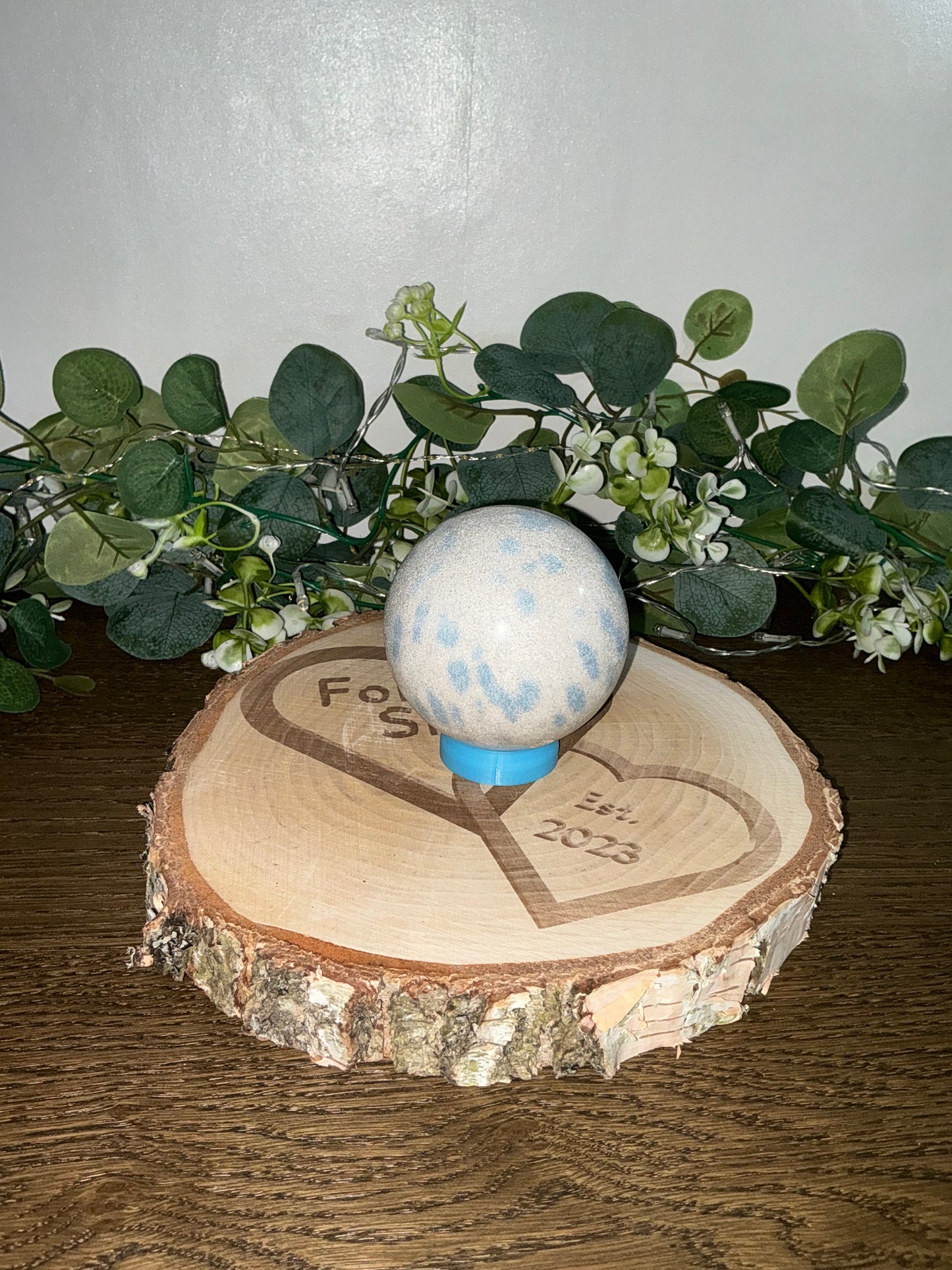 Blue Spinel Sphere 659g